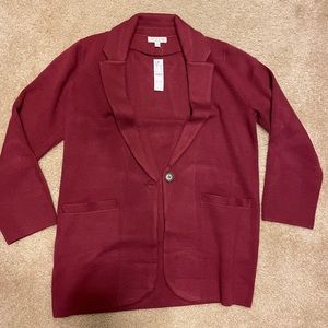 J Crew Cecile sweater blazer NWT